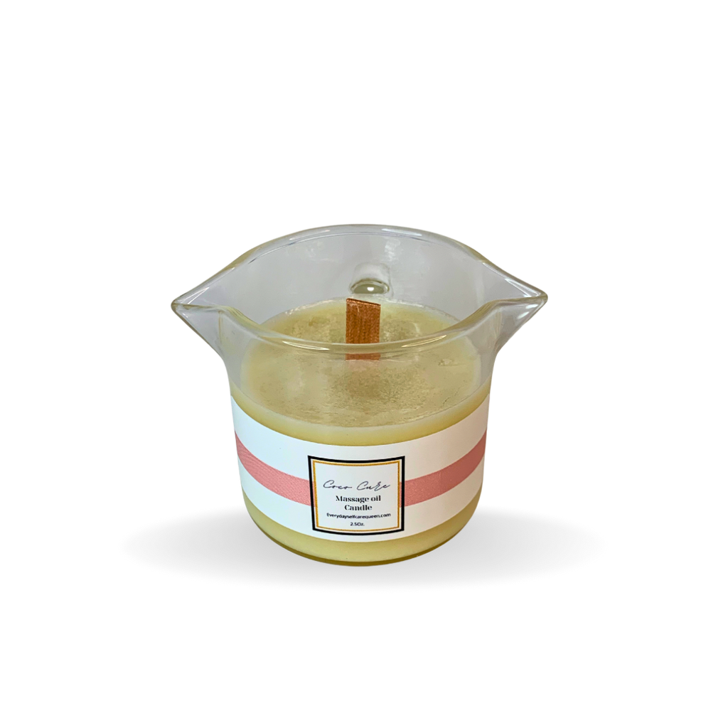 Coco Cure massage oil candle