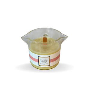 Coco Cure massage oil candle