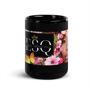 ESQ Black Glossy Mug