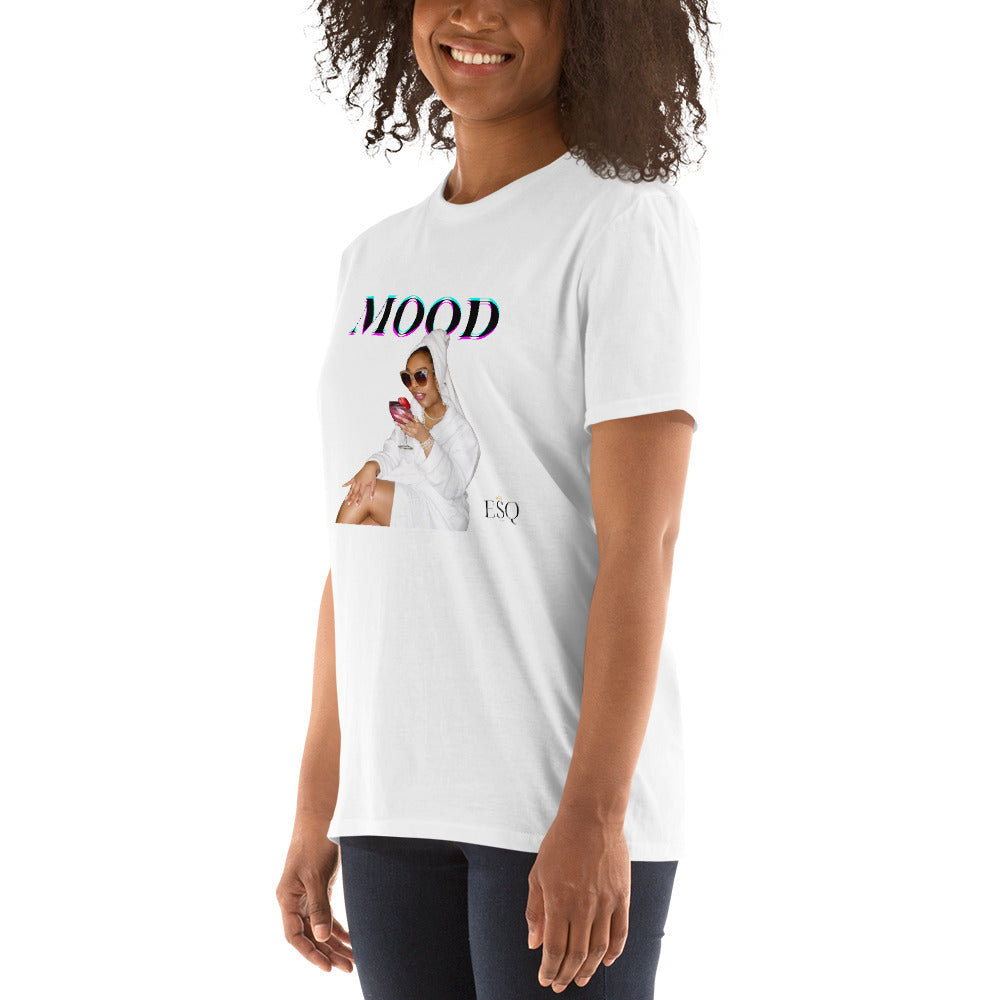 Unisex Everyday Self-Care Queen MOOD T-Shirt White